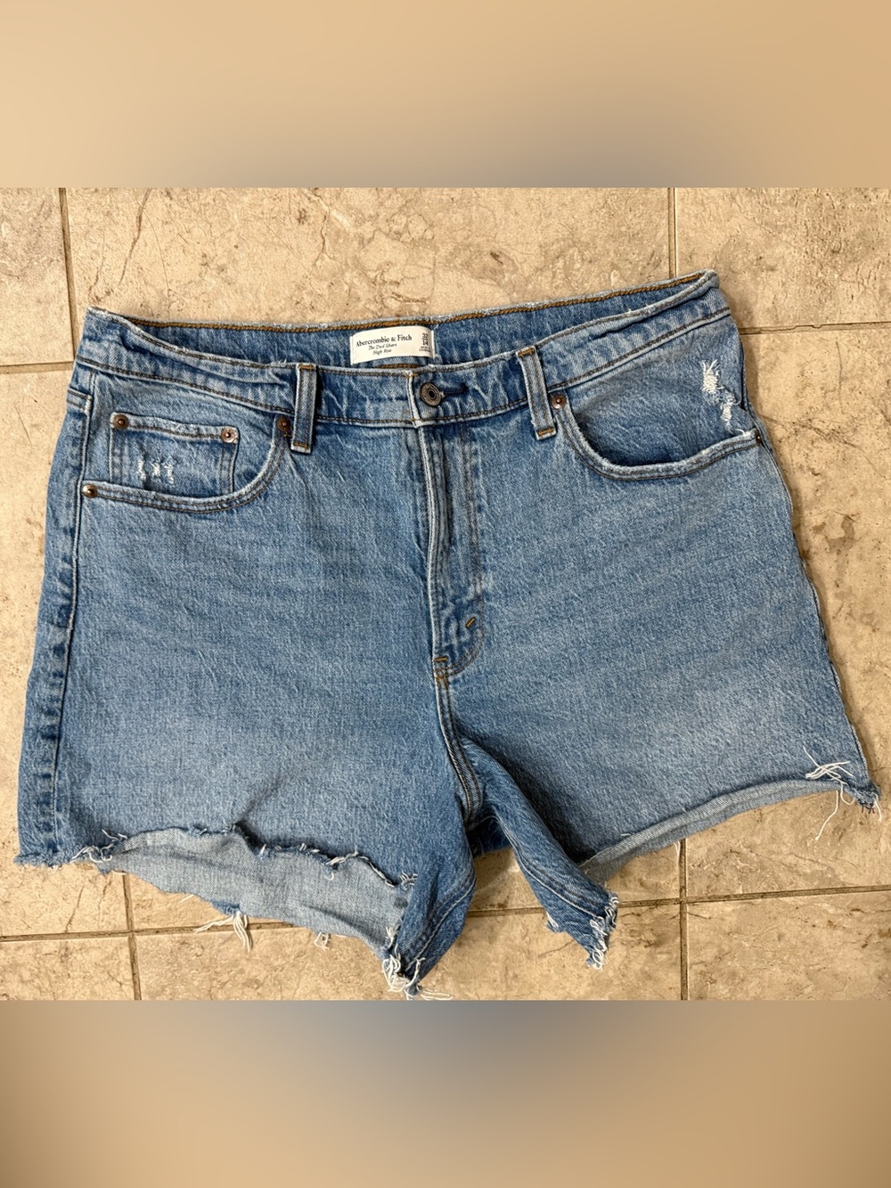 Abercrombie & Fitch High Rise Dad Short